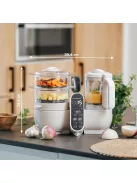 Babymoov Nutribaby Plus turmix és páróló bébiétel-készítő - fehér, OUTLET termék