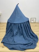 Jollein Canopy Vintage kék baldachin 245 cm, OUTLET termék