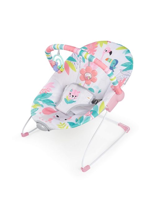Bright starts flamingo vibes pihenőszék,OUTLET termék