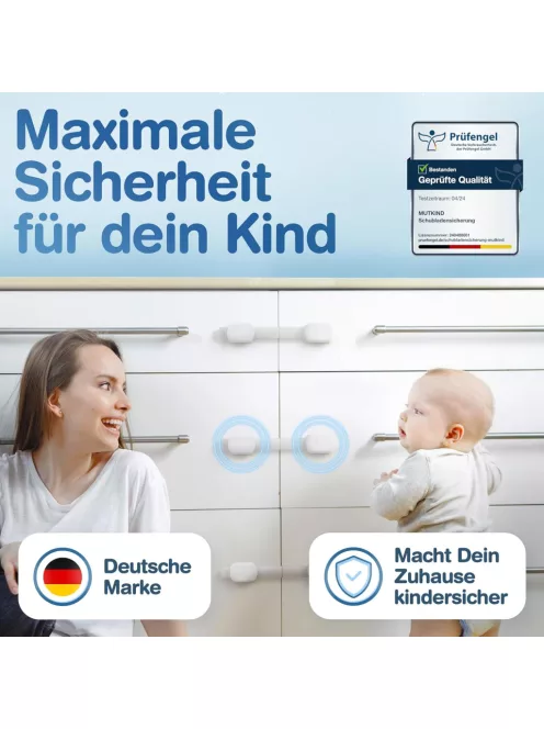 Mutkind 8 db-os biztonsági szekrényzár, OUTLET termék