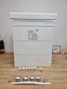 Foppapedretti fa fehér macis fürdető és pelenkázó komód, OUTLET termék