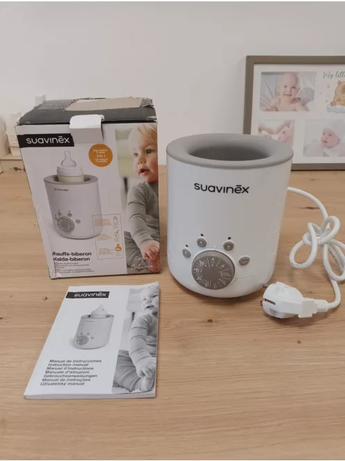 Suavinex Link 3 az 1-ben cumisüveg melegítő, 270ml, OUTLET termék