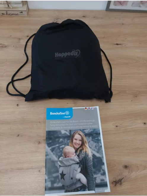 Hoppediz Bondolino Plus babahordozó - sötétkék, OUTLET termék