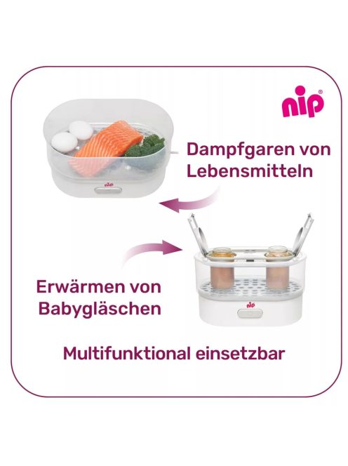 NIP cumisüveg-sterilizáló. OUTLET termék