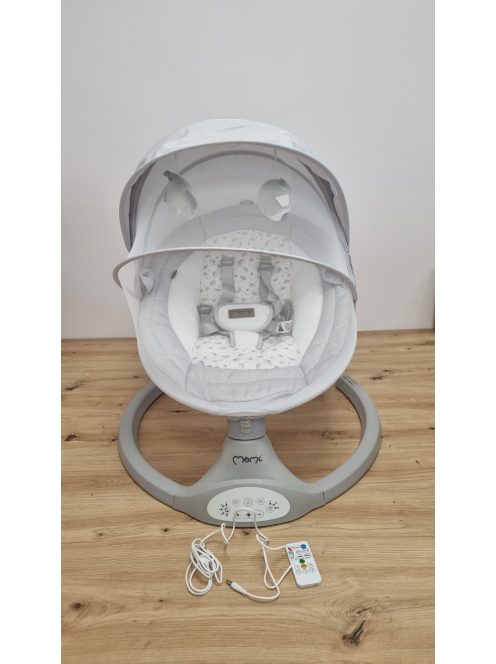 MoMi Lami Kenani elektromos babahinta-fehér, Outlet termék
