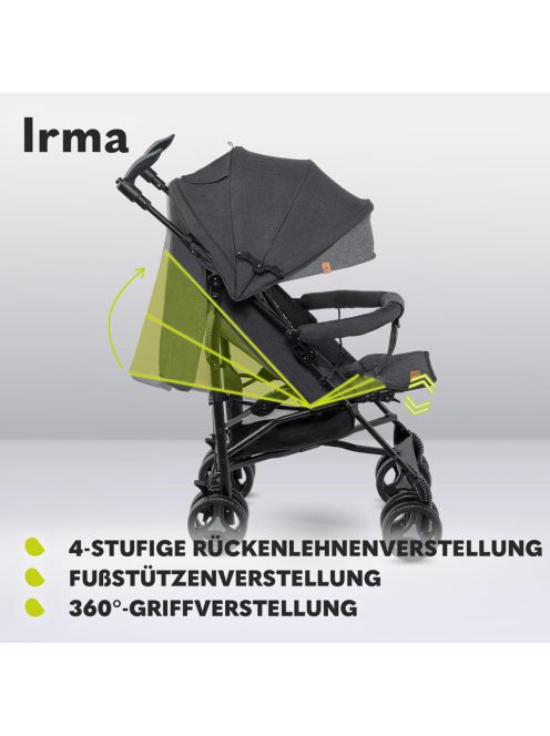 Lionelo Irma dönthető babakocsi 15kg-ig, OUTLET termék