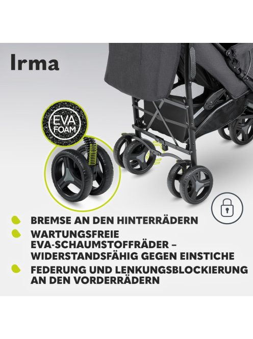 Lionelo Irma dönthető babakocsi 15kg-ig, OUTLET termék