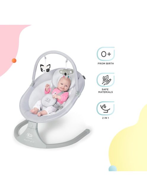 Kinderkraft Luli elektromos pihenőszék, OUTLET termék