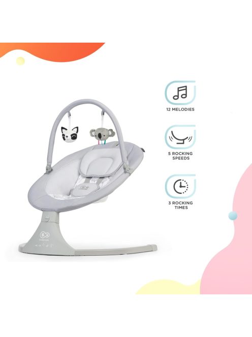 Kinderkraft Luli elektromos pihenőszék, OUTLET termék