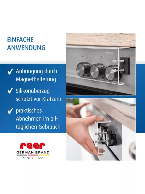 Reer biztonsági tűzhely gombburkolat, OUTLET termék