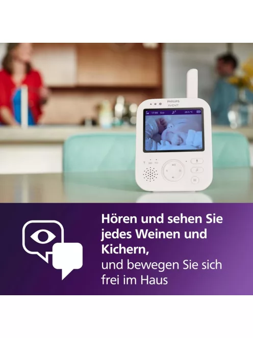 Philips Avent SCD891 kamerás bébiőr. OUTLET termék