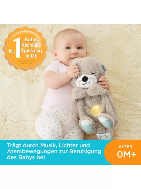 Fisher-Price szunnyadó vidra lágy zenével, OUTLET termék