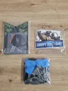 HGSHUO Dinoszaurus születésnapi dekor szett, OUTLET termék