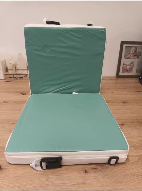 Kalawen ülésmagasító két párnával-ZÖLD. OUTLET termék