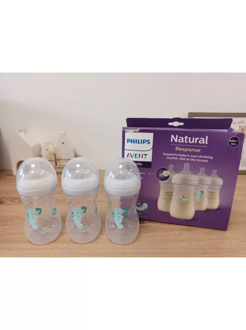 Philips Avent Natural Response SCY903/61 cumisüveg szett, OUTLET termék