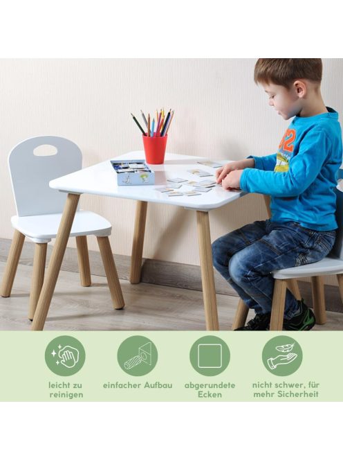 Kesper fa gyerekbútor szett- 2 szék asztallal, OUTLET termék