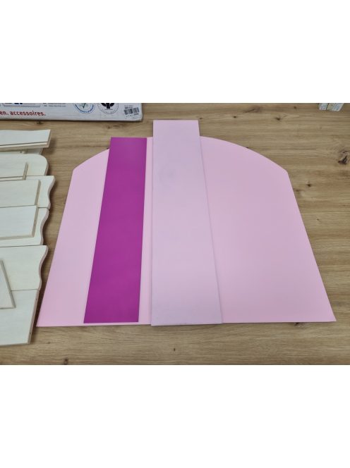 Roba árusító bolt stand fa játék ,OUTLET termék