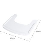 Roba Sit up Flex etetőszék tálca-fehér, OUTLET termék