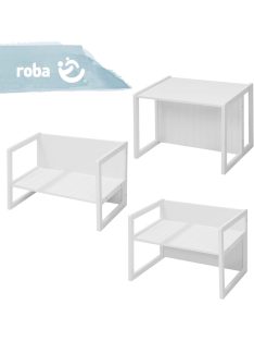   Roba Country 2 az 1-ben pad és asztal fából ,OUTLET termék