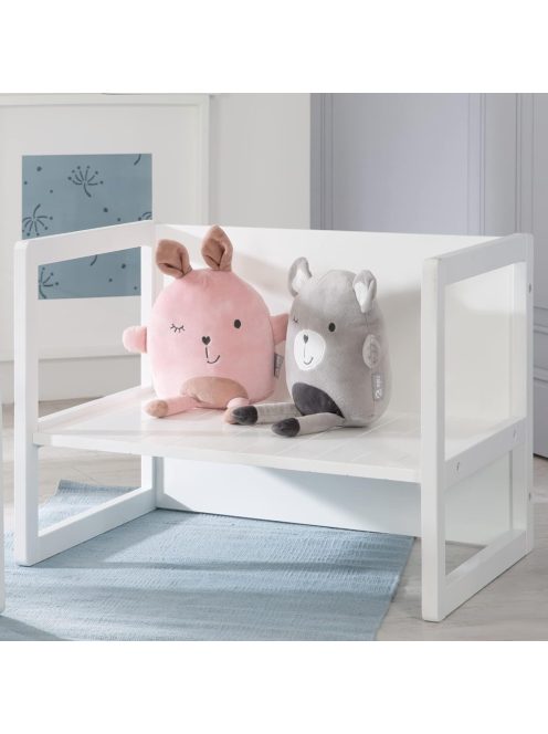 Roba Country 2 az 1-ben pad és asztal fából ,OUTLET termék