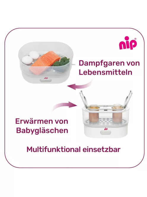 NIP cumisüveg-sterilizáló. OUTLET termék