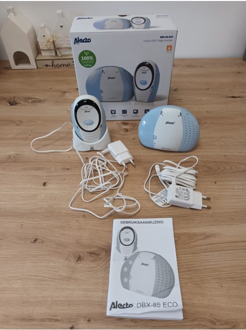 Alecto DBX-85 eco bébiőr, OUTLET termék