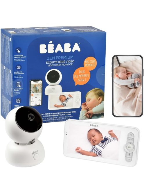 Béaba Zen Premium kamerás bébiőr applikációval, OUTLET termék