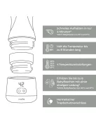 Nuvita 1162 Warm'n'Go hordozható cumisüveg melegítő, OUTLET termék