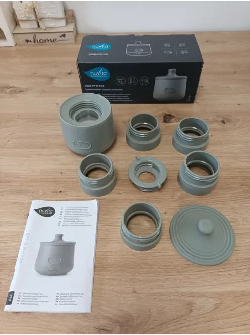 Nuvita 1162 Warm'n'Go hordozható cumisüveg melegítő, OUTLET termék