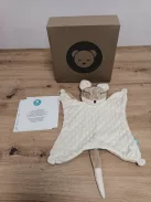 MyHummy Dou Dou fehér zajos világító róka plüss, OUTLET termék