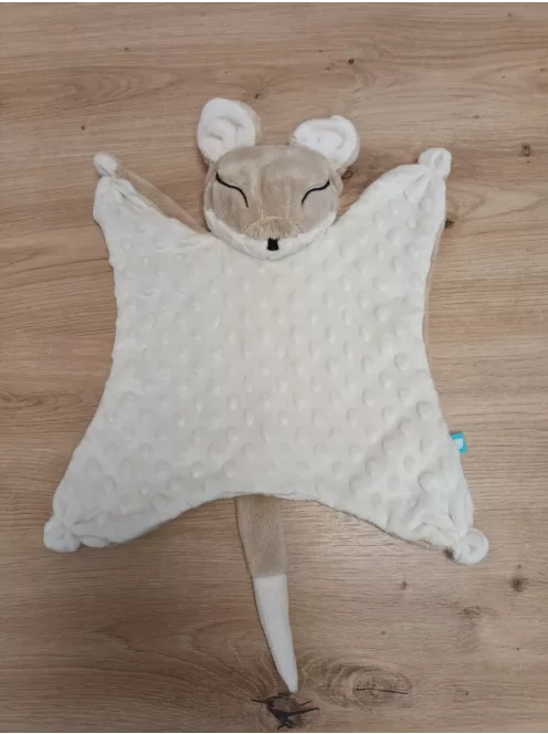 MyHummy Dou Dou fehér zajos világító róka plüss, OUTLET termék