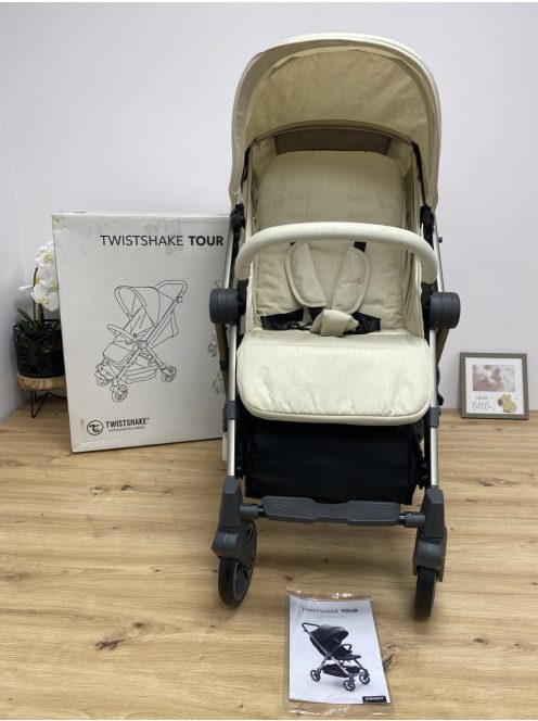Twistshake Tour babakocsi 0-22 kg-bézs. OUTLEt termék