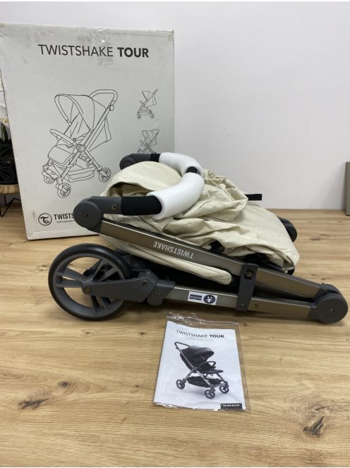 Twistshake Tour babakocsi 0-22 kg-bézs. OUTLEt termék