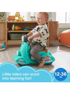   Fisher-Price Laugh & Learn Roller Ride robogó, 1 év+, OUTLET termék