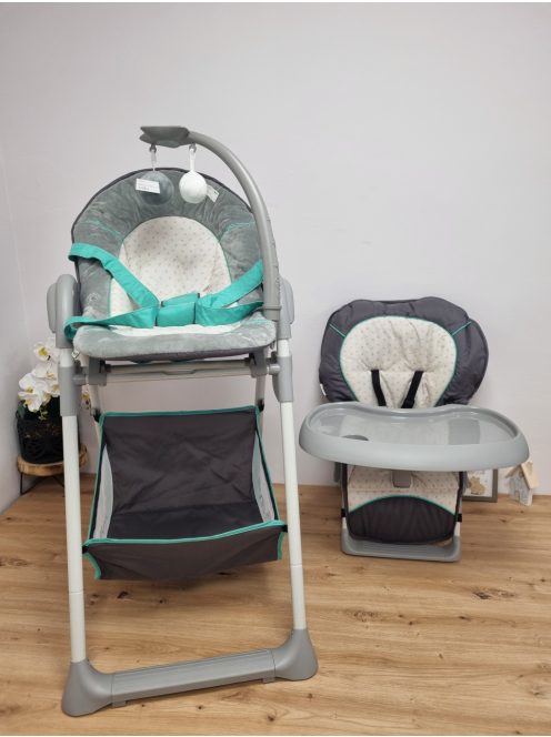  Hauck Sit n Relax etetőszék-pihenőszékké alakítható, OUTLET termék