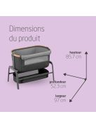 Maxi-Cosi Iora babaöböl-Essential Graphite, OUTLET termék