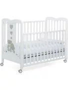 Foppapedretti Tenerorso 131x73cm-es fa kiságy állítható oldalakkal, OUTLET termék