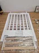 Foppapedretti Tenerorso 131x73cm-es fa kiságy állítható oldalakkal, OUTLET termék