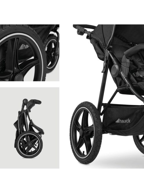 hauck Runner2 háromkerekű babakocsi XL levegős kerekekkel OUTLET termék
