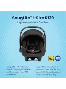 Graco Snuglite i-Size 40-75cm babahordozó, OUTLET termék