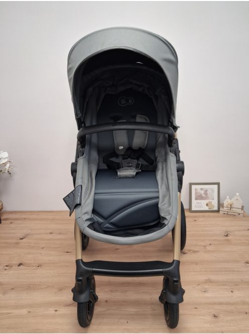Kinderkraft Moov 2 AIR 3in1 multifunkciós Babakocsi Mink Pro i-Size hordozóval. OUTLET termék