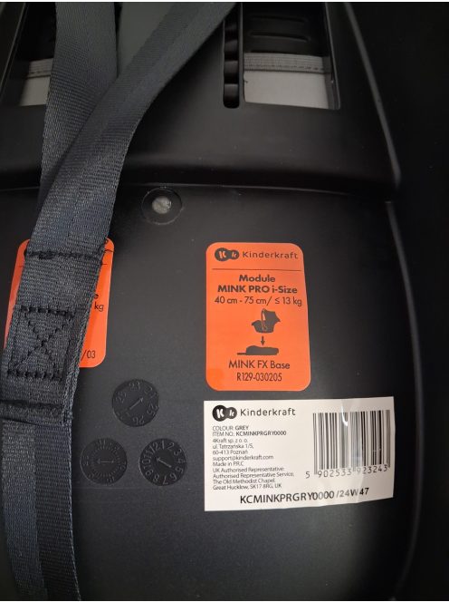 Kinderkraft Moov 2 AIR 3in1 multifunkciós Babakocsi Mink Pro i-Size hordozóval. OUTLET termék