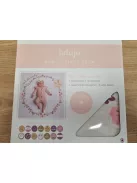 Lulujo mérföldkő pólya és kártya szett, OUTLET termék