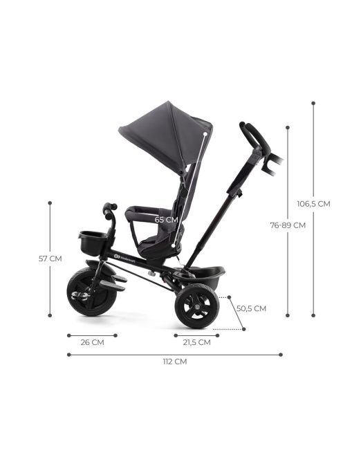 Kinderkraft Aveo tricikli 9 hónapos kortól 25 kg-ig- Outlet termék