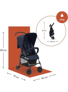   Hauck Buggy Sport, ultra könnyű - mindössze 5,9 kg. OUTLET termék
