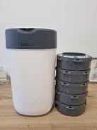 Tommee Tippee Twist&Click pelenkatartó 5 db utántöltővel, OUTLET termék