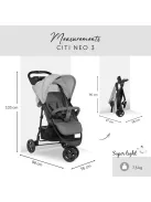 Hauck Citi Neo 3 babakocsi -szürke, OUTLET termék
