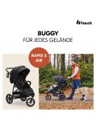 Hauck Rapid 3 Air babakocsi 22kg- ig - OUTLET termék