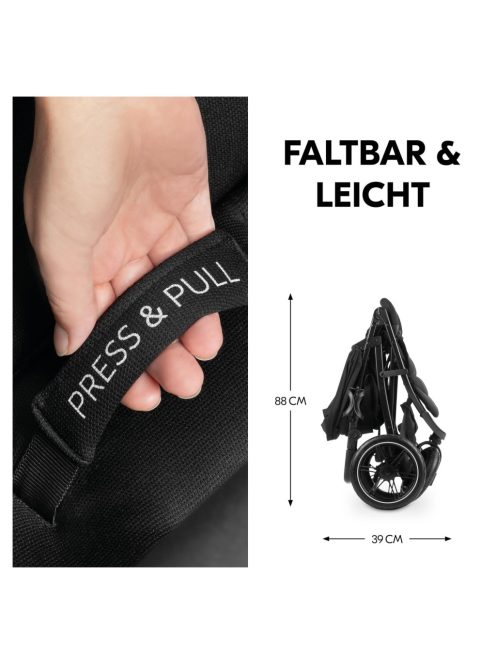 Hauck Rapid 3 Air babakocsi 22kg- ig - OUTLET termék