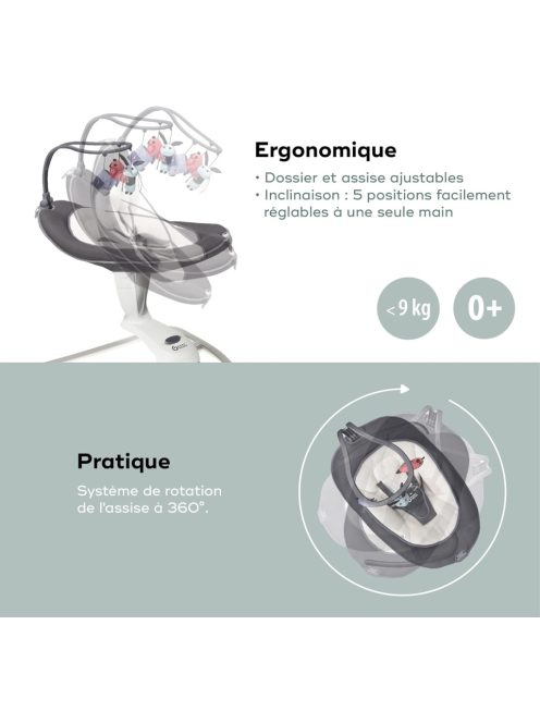 Babymoov Swoon Motion elektromos pihenőszék, OUTLET termék